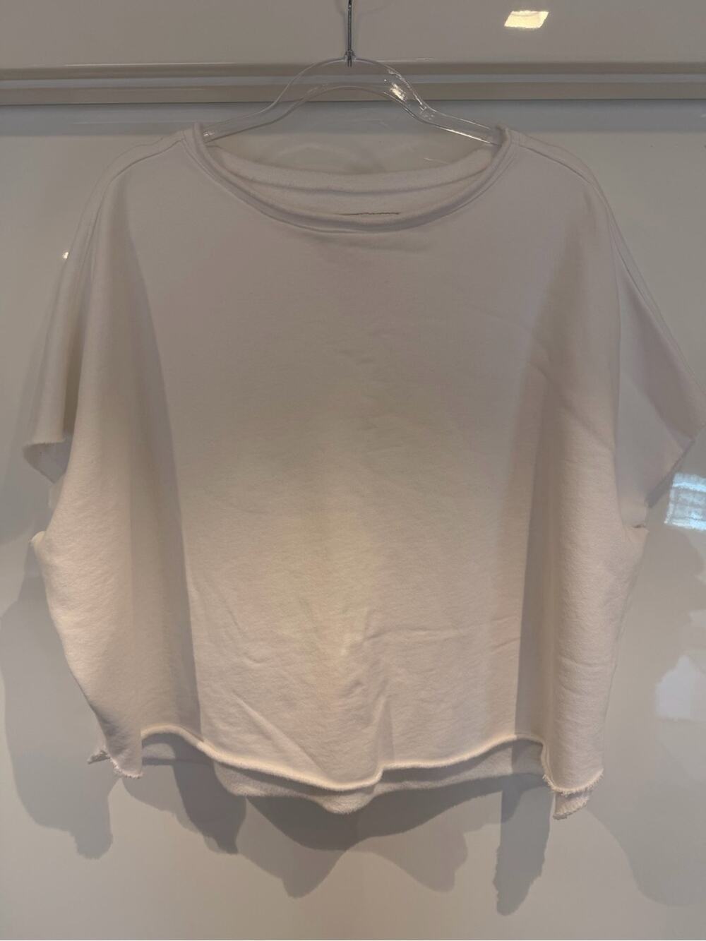 Frank & Eileen White Boxy Short Sleeve Tee